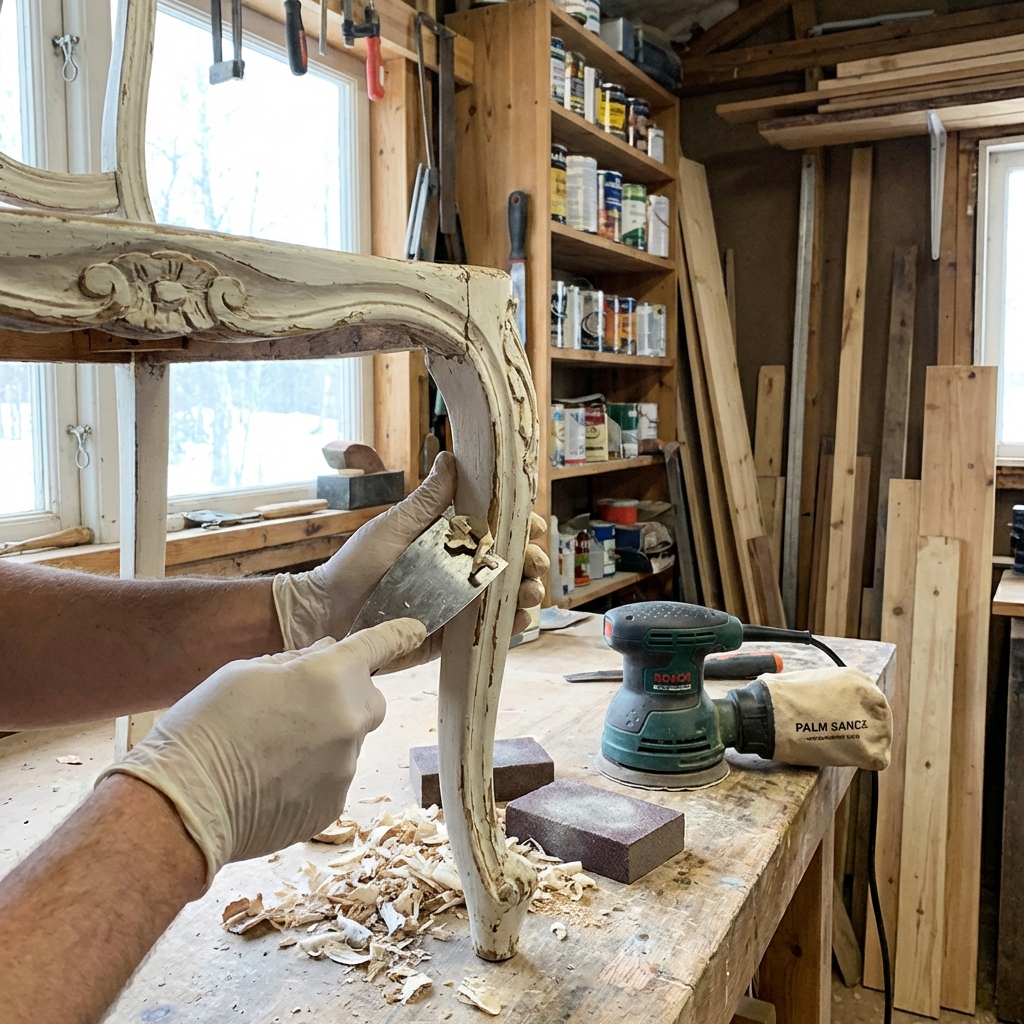 Décaper de la Peinture sur Bois : Le Guide Ultime (Chimique, Thermique, Ponçage)