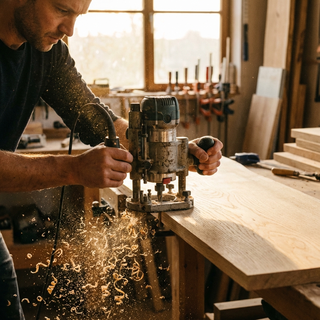 Défonceuse pour Débutant : Maîtrisez l'Outil Roi de la Menuiserie