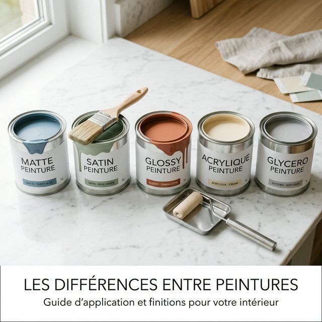 Différences entre Peintures : Le Guide pour Ne Plus Se Tromper