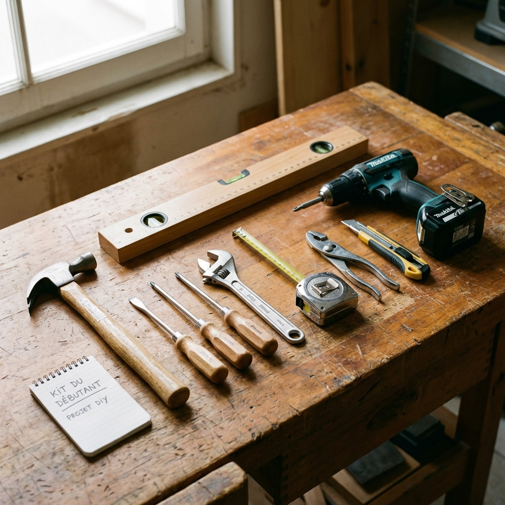 Outillage Débutant : Le Kit Essentiel Pour Bien Démarrer le Bricolage